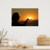 Een handvol Sunshine Poster (Keuken)