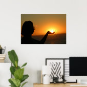 Een handvol Sunshine Poster (Thuiskantoor)