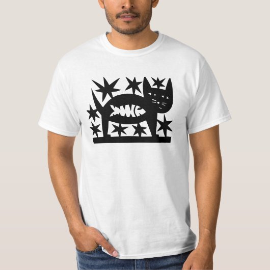Een Happy Cat T-shirt (Voorkant)