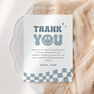 EEN Happy Dude Verjaardagsfeestje Dank je wel kaar Bedankkaart