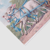 Een Happy Easter Egg Wagon Tissuepapier (Detail)