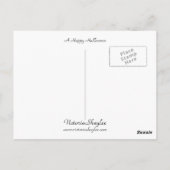 Een Happy Halloween Briefkaart (Achterkant)