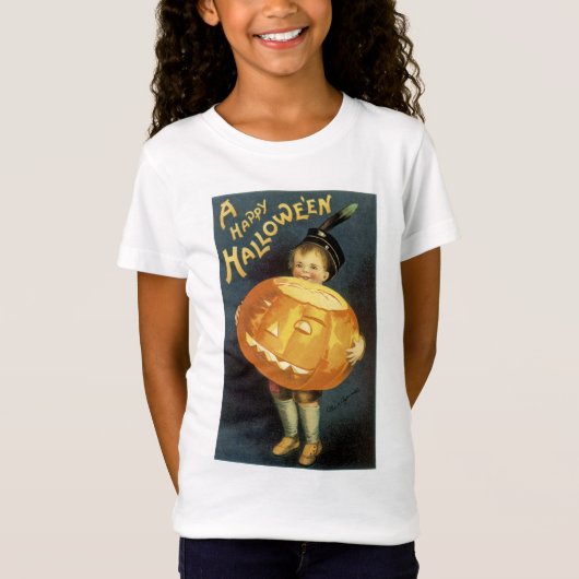 Een Happy Halloween T-shirt (Voorkant)