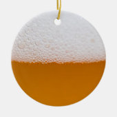 Een hapy kerstbier hebben keramisch ornament (Voorkant)