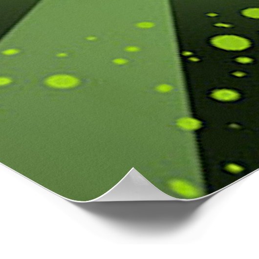 Een hart en Rozen Poster (Hoek)