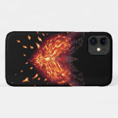 Een hart geboren Case-Mate iPhone case (Achterkant (horizontaal))