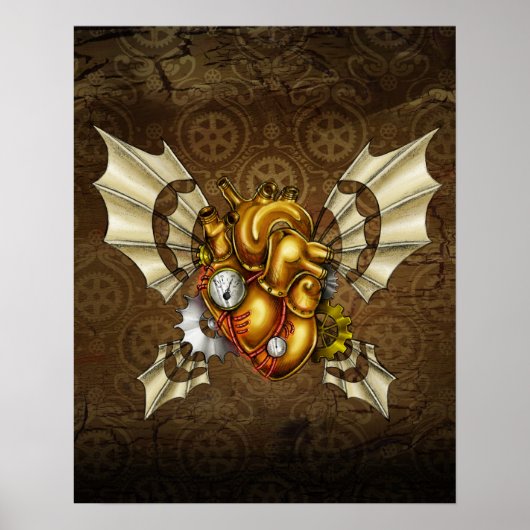 Een hart om Poster te nemen... rood (Voorkant)