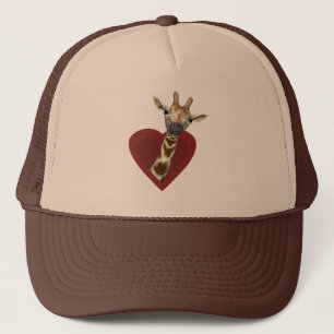 Een hart voor Giraffes Trucker Pet