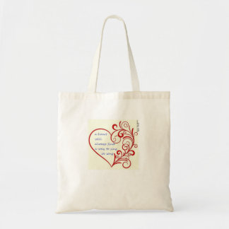 " een hart zal altijd een manier vinden om zijn li tote bag