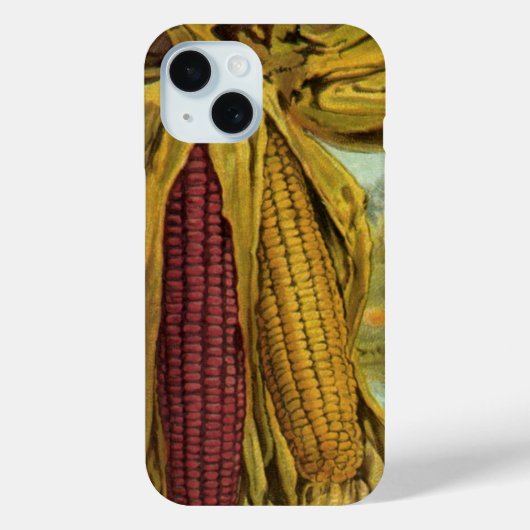 Een hartelijke dankdag; Indische maïs en hooiberge Case-Mate iPhone Case (Achterkant)