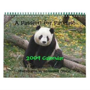 Een hartstocht voor Panda's! , 2009 Calend… - Kalender
