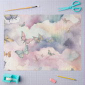 Een Heavenly Butterfly Series Design 16 Tissuepapier (Craft)