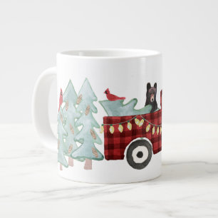 Een heel beary kerstcollectie extra grote beker