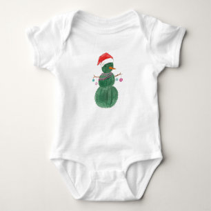 Een heel Cactus kerstman Romper