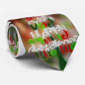 Een heel kerstties stropdas (Opgerold)