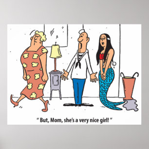 Een heel leuk meisje, hilarisch,  poster