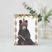 Een heel mooi kerstfeest met Pinecones Briefkaart (Staand voorkant)