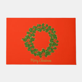 Een heel prettig kerstfeest deurmat