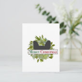 Een heel prettig kerstfeest feestdagenkaart (Staand voorkant)