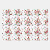 Een heel prettig kerstfeest. inpakpapier vel (Voorkant)