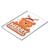 Een heel prettig kerstfeest notitieboek (Linkerzijde)