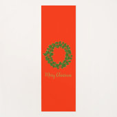 Een heel prettig kerstfeest yogamat (Voorkant)