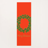 Een heel prettig kerstfeest yogamat (Achterkant)