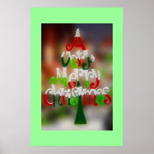 Een heel prettig kerstPoster Poster