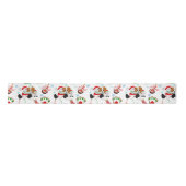 Een heel prettige Cavalier King Charles Kerstmis Lint (Voorkant)