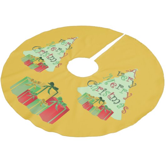 Een heel prettige kerstboomrok kerstboom rok (Gekanteld)