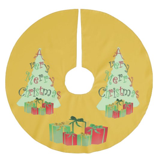 Een heel prettige kerstboomrok kerstboom rok (Voorkant)