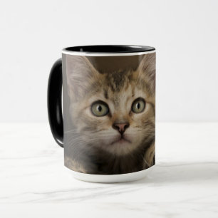 Een heel zoete tablet Kitten Mok