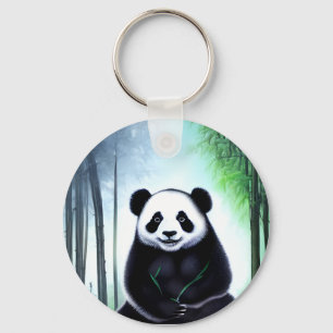 Een heerlijk kleine Panda-Beer. Sleutelhanger