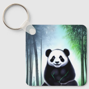 Een heerlijk kleine Panda-Beer. Sleutelhanger