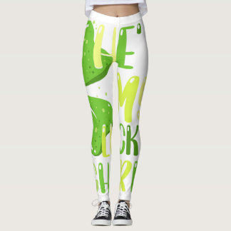 Een heerlijke dag regenbooggeluk Kind St Patri Leggings