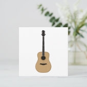 Een heerlijke gitaar kaart (Staand voorkant)