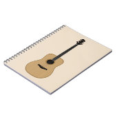 Een heerlijke gitaar notitieboek (Linkerzijde)