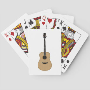 Een heerlijke gitaar pokerkaarten