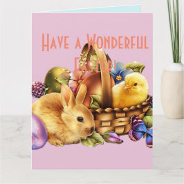 Een heerlijke paasvakantie Kaart