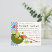 Een heerlijke salade kaart (Staand voorkant)