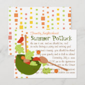 Een heerlijke salade kaart (Voorkant / Achterkant)