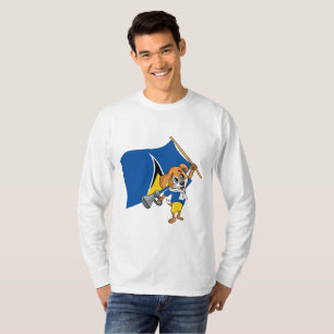 Een heilige Lucian Fan Hond T-shirt