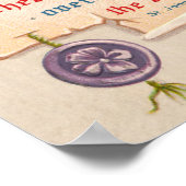 Een Heilige Pasen  Christelijk Poster (Hoek)