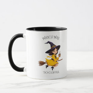 Een heks naar de koffie? mok