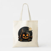 Een heks zijn is het beste compliment vanavond. tote bag (Achterkant)