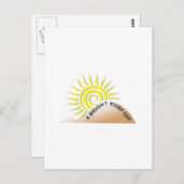 Een heldere bult dag briefkaart (Voorkant / Achterkant)