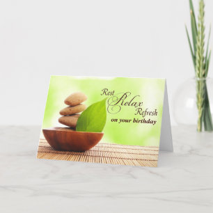 Een hele dag door spa (kaart) kaart