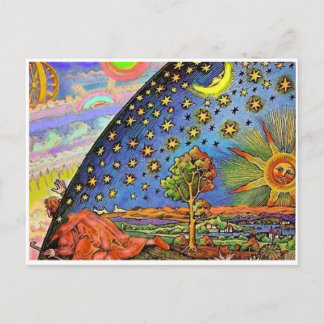 Een hele nieuwe wereld daarbuiten briefkaart