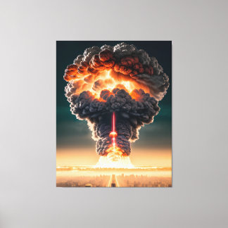 Een hele slechte dag canvas afdruk