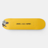Een hele stemming.  skateboard (Horizontaal)